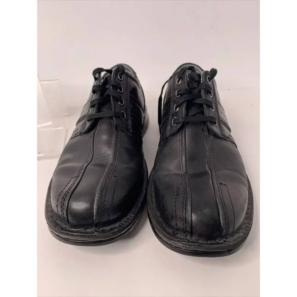 Men's Clarks Black Leather Dress Shoes New 9.5‎